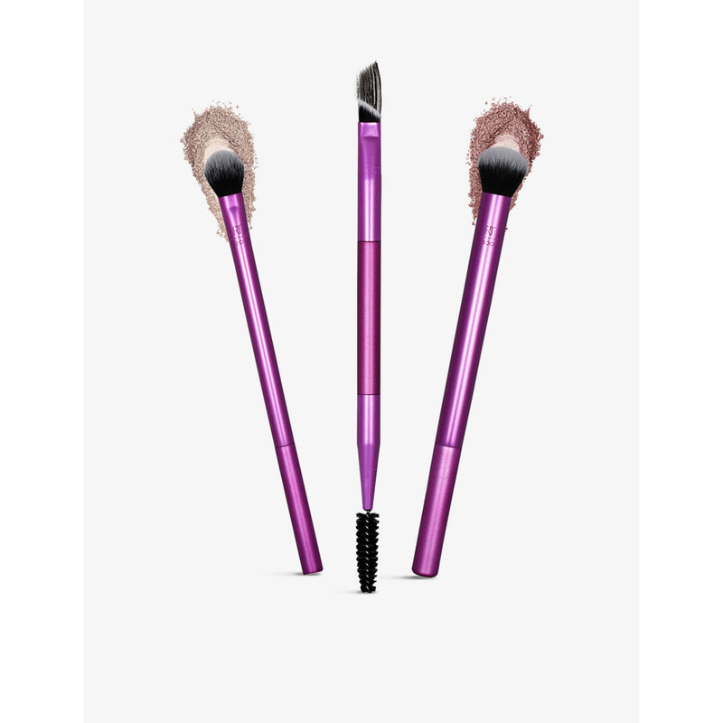 Real Techniques eye shade and blend makeup brush set, UK version