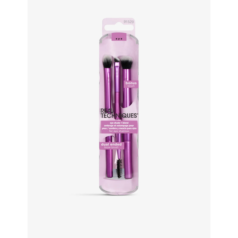 Real Techniques eye shade and blend makeup brush set, UK version