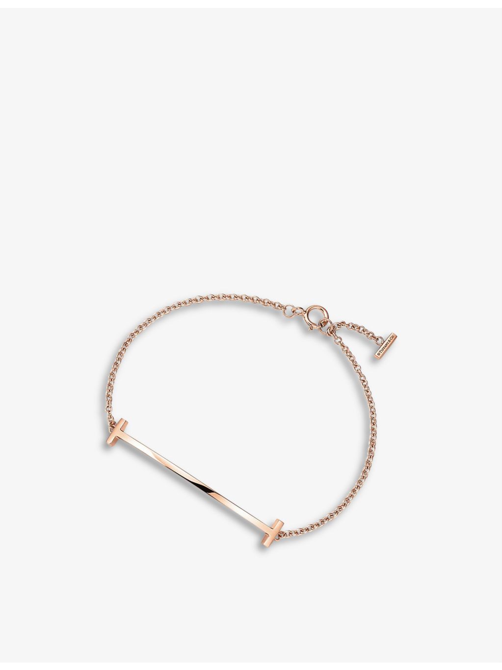 Tiffany T Smile bracelet 18ct rose gold - British product