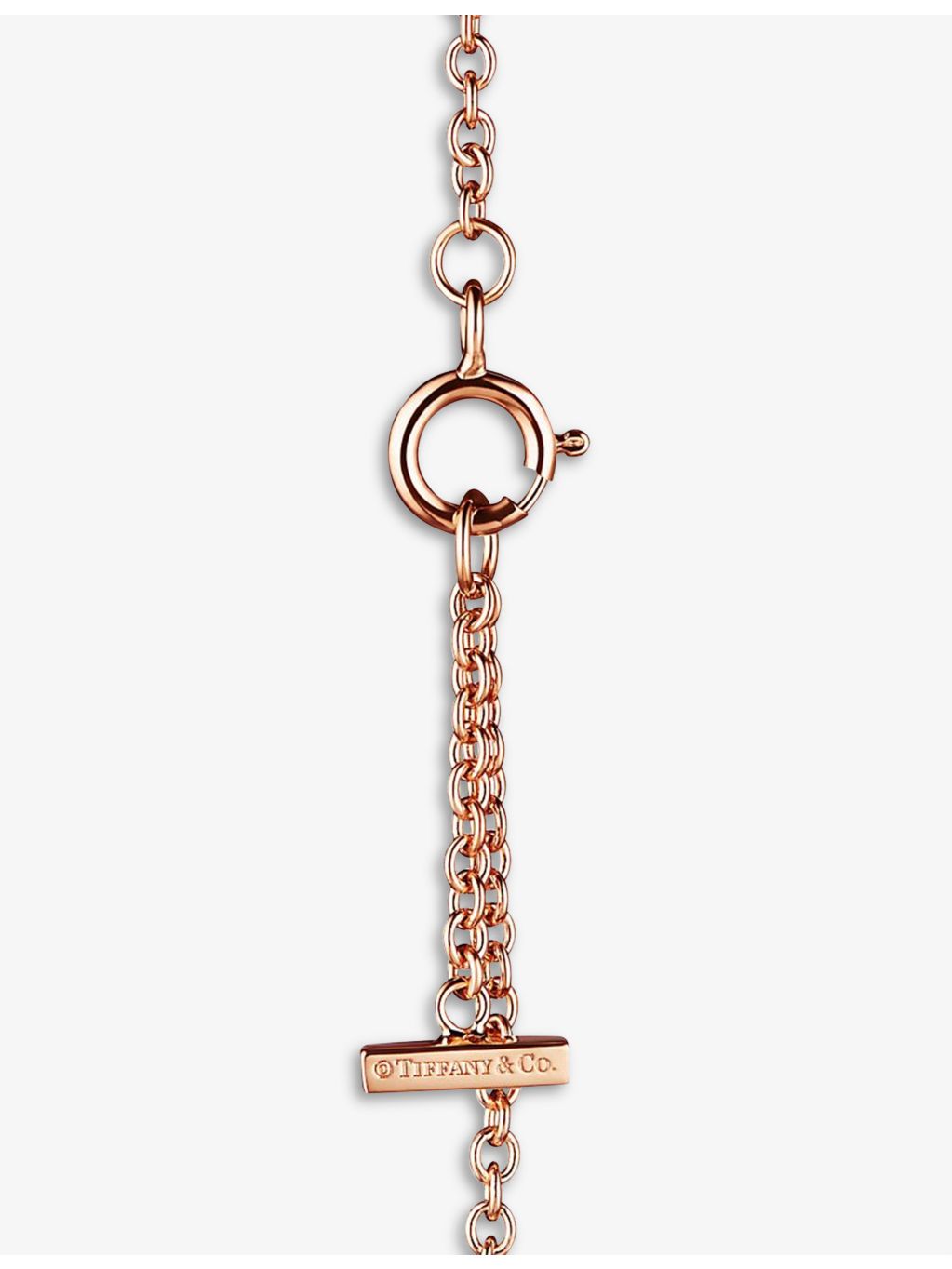 Tiffany T Smile bracelet 18ct rose gold - British product