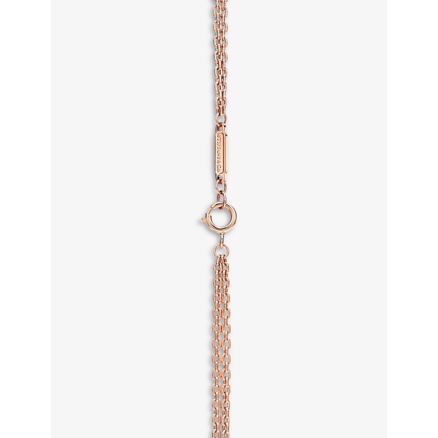 Tiffany & Co HardWear necklace 18ct rose gold, imported from the UK