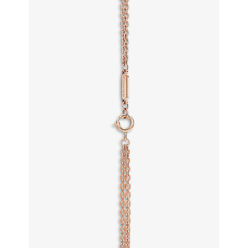 Tiffany & Co HardWear necklace 18ct rose gold, imported from the UK