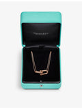 Tiffany & Co HardWear necklace 18ct rose gold, imported from the UK