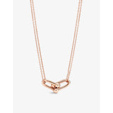 Tiffany & Co HardWear necklace 18ct rose gold, imported from the UK