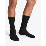 Reiss Fela ribbed stretch-cotton socks in calf length, UK version