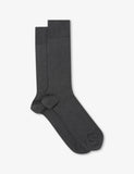 Reiss Fela Ribbed Stretch-Cotton Socks