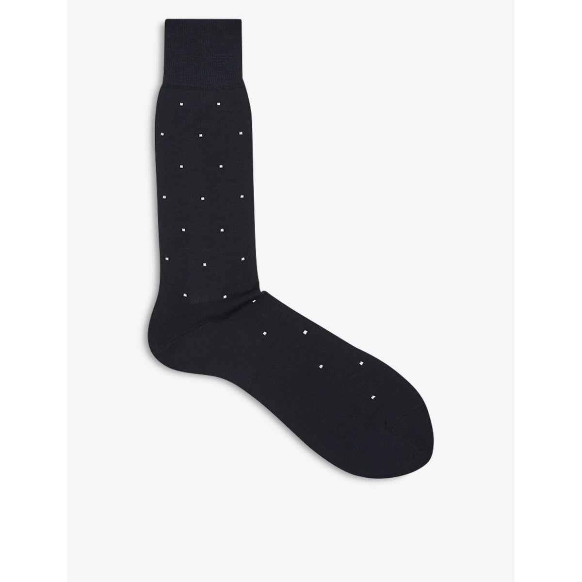 Mario spot-print cotton socks - AIRFORCE BLUE - EUR 42 / 8 UK MEN