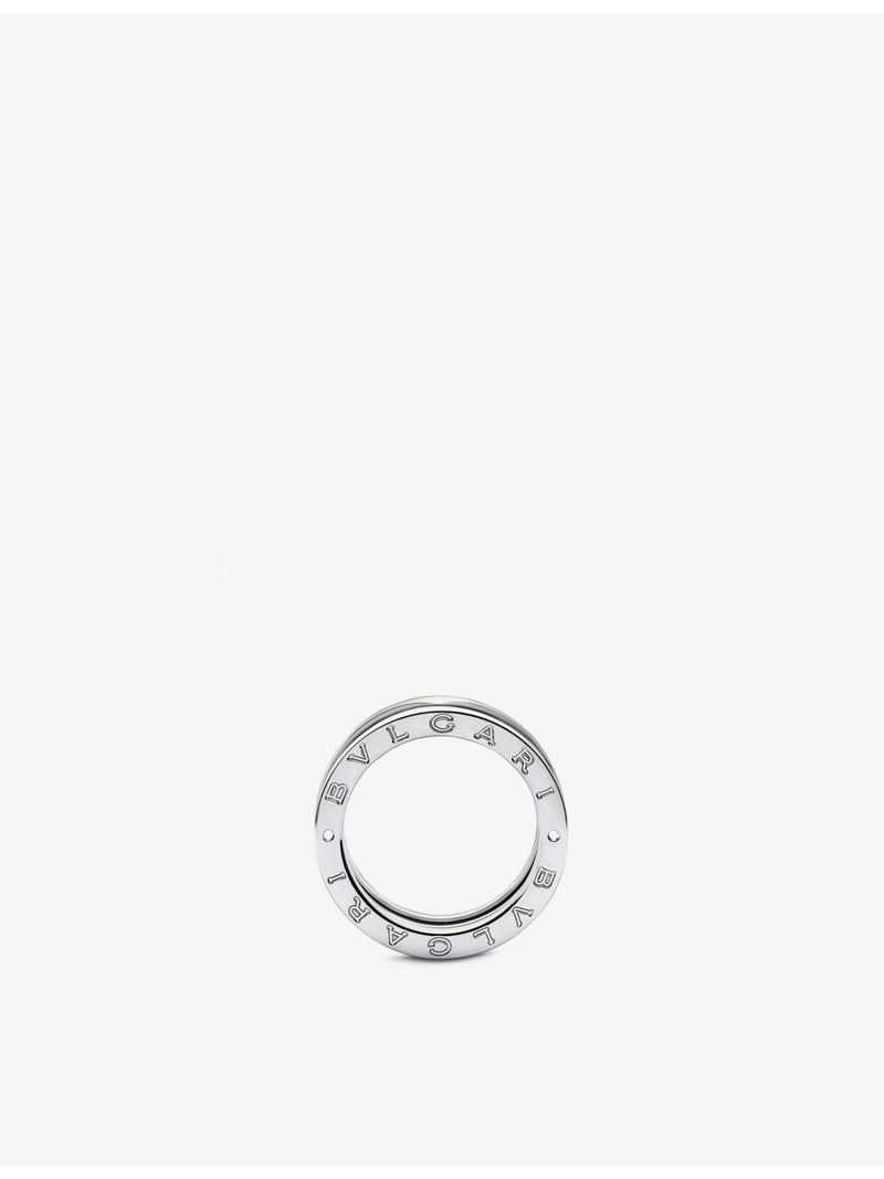 Bvlgari B.zero1 18ct white gold three-band ring, UK version