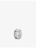Bvlgari B.zero1 18ct white gold three-band ring, UK version