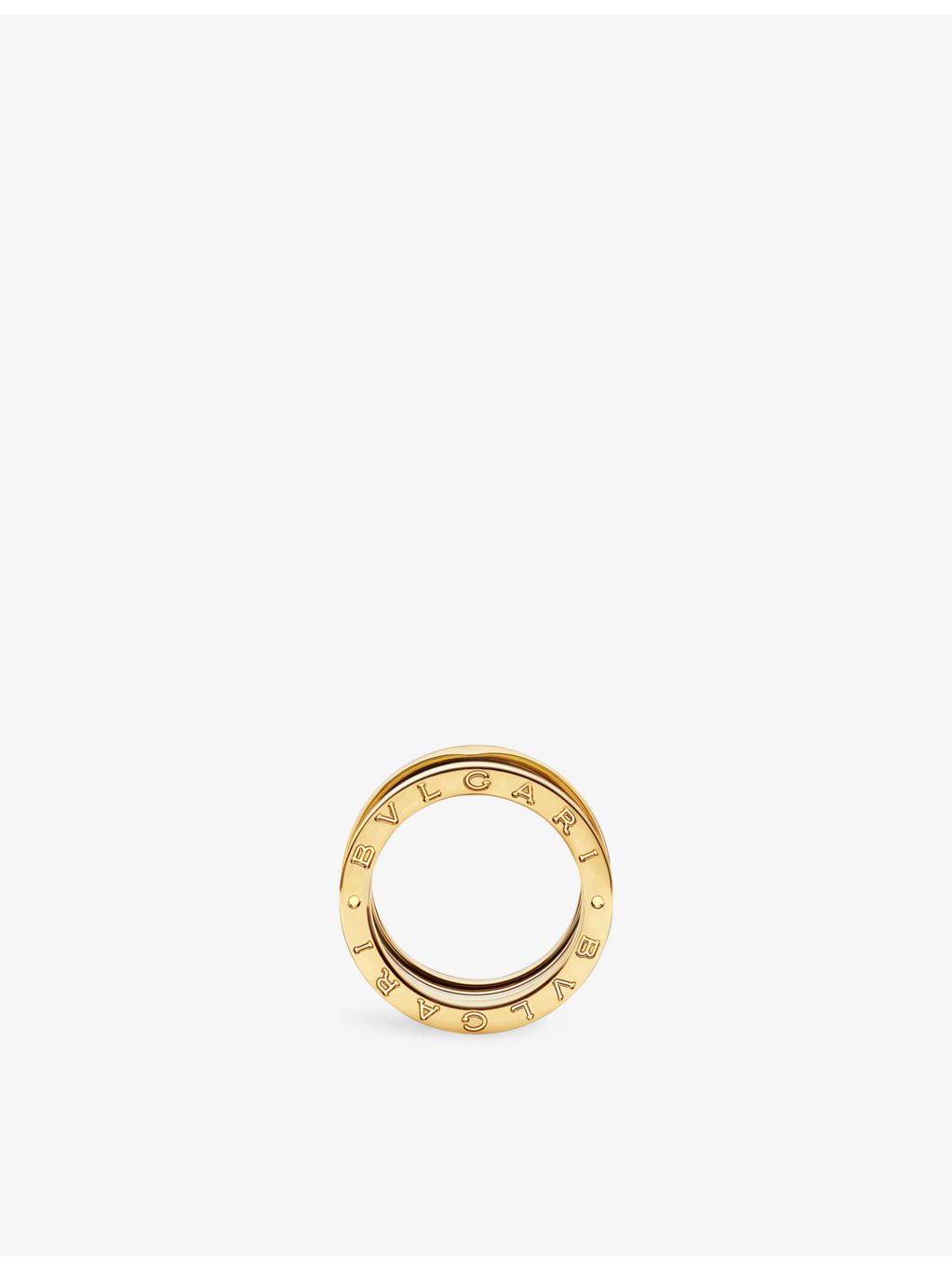 Bvlgari B.zero1 four-band ring 18ct yellow-gold, imported from the UK