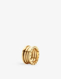 Bvlgari B.zero1 Four-Band 18ct Yellow-Gold Ring
