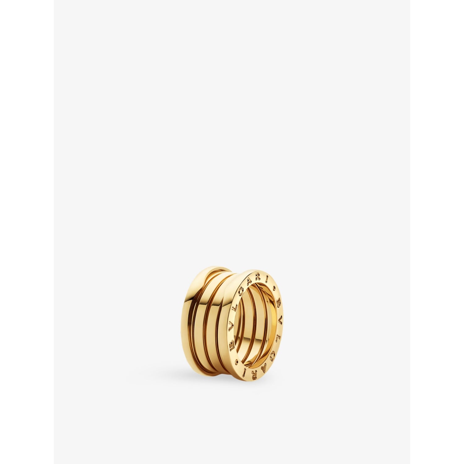 Bvlgari B.zero1 four-band 18ct yellow-gold ring