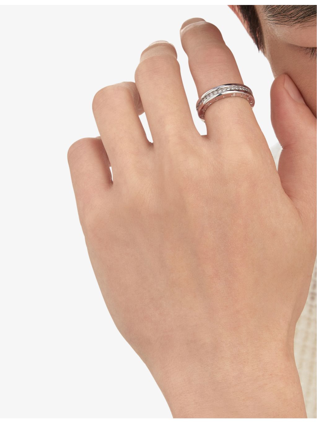 Bvlgari B.zero1 ring with 0.84ct diamond, imported from the UK