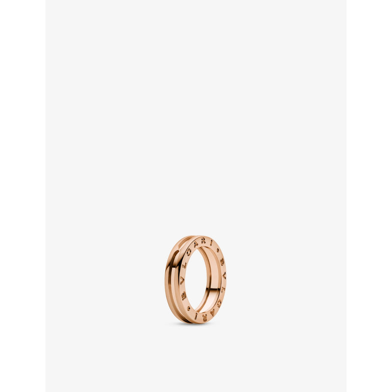 Bvlgari B.zero1 18ct rose gold ring (British brand)