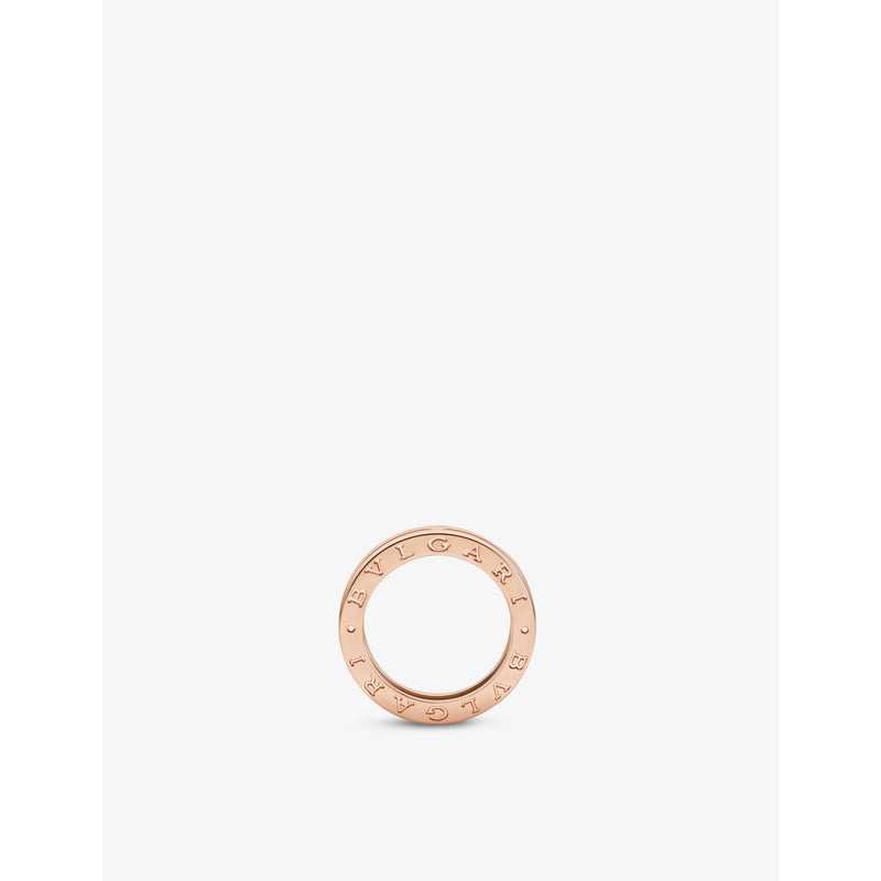 Bvlgari B.zero1 18ct rose gold ring (British brand)