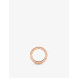 Bvlgari B.zero1 18ct rose gold ring (British brand)
