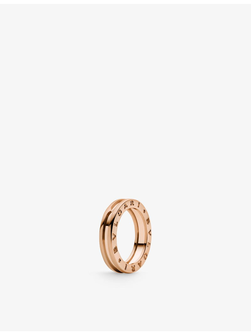 Bvlgari B.zero1 18ct rose gold ring (British brand)
