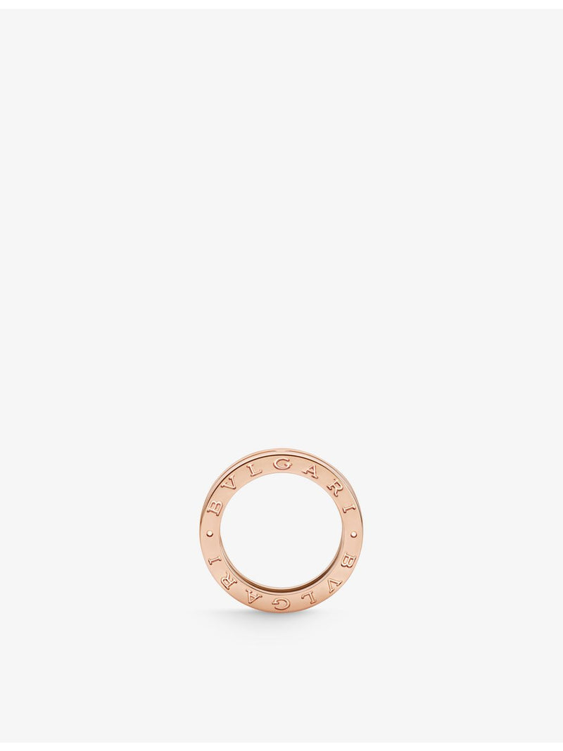 Bvlgari B.zero1 18ct rose gold ring (British brand)