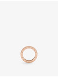 Bvlgari B.zero1 18ct rose gold ring (British brand)