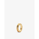 B.zero1 one-band 18ct yellow-gold ring - YELLOW - 53mm