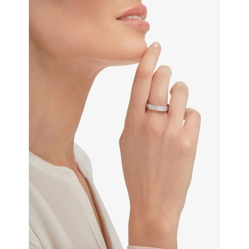 Bvlgari B.zero1 18ct white gold ring (British brand)