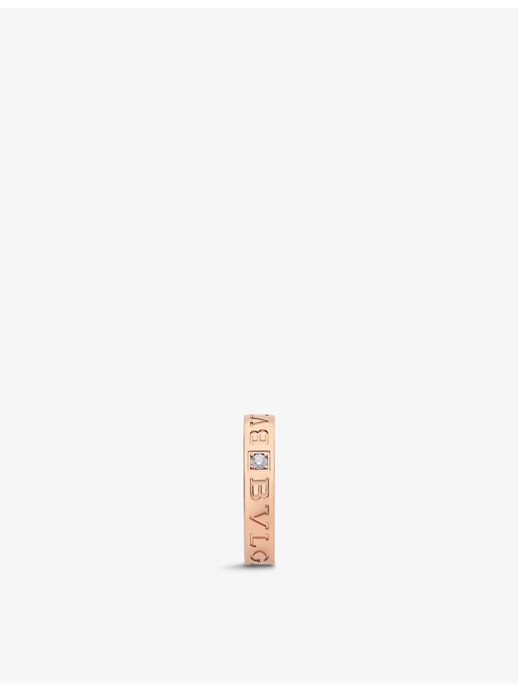 Bvlgari B.zero1 18ct rose gold ring (British brand)