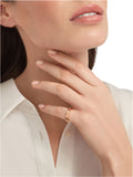 Bvlgari B.zero1 18ct rose gold ring (British brand)