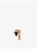 Bvlgari Serpenti Viper ring 18ct rose gold diamond onyx, UK version