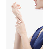 Bvlgari B.zero1 18ct rose-gold ceramic ring, imported from the UK