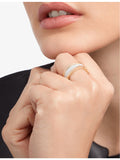 Bvlgari B.zero1 18ct rose-gold ceramic ring, imported from the UK