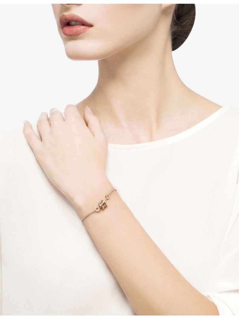 Bvlgari B.zero1 18ct rose gold bracelet - British product