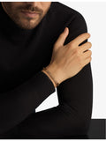 Bvlgari B.zero1 18ct yellow gold bangle bracelet 16cm (British brand)