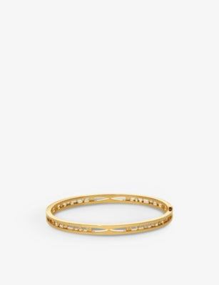 B.zero1 18ct yellow-gold bangle bracelet - S/M