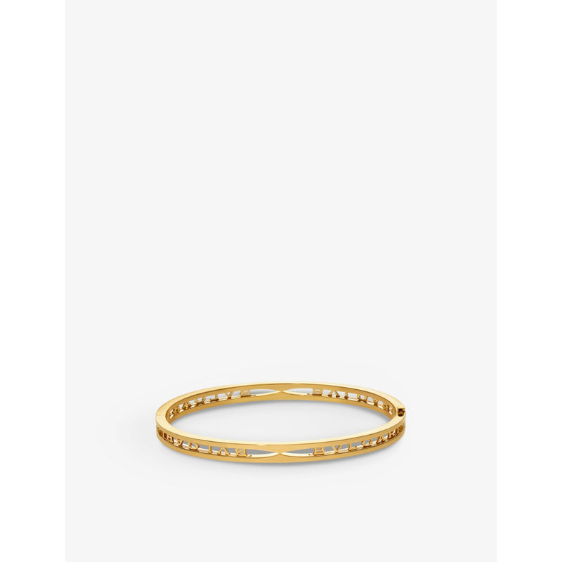 B.zero1 18ct yellow-gold bangle bracelet - S/M