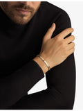 Bvlgari B.Zero1 bangle bracelet 18ct yellow gold 0.87ct diamond (British brand)