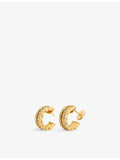 Bvlgari B.zero1 Rock earrings 18ct gold 0.27ct diamond, imported from the UK