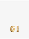 Bvlgari B.zero1 Rock earrings 18ct gold 0.27ct diamond, imported from the UK