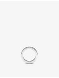 Bvlgari B.zero1 18ct white gold band ring, imported from the UK