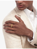 Bvlgari B.zero1 18ct yellow-gold band ring, UK version