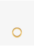 Bvlgari B.zero1 18ct yellow-gold band ring, UK version