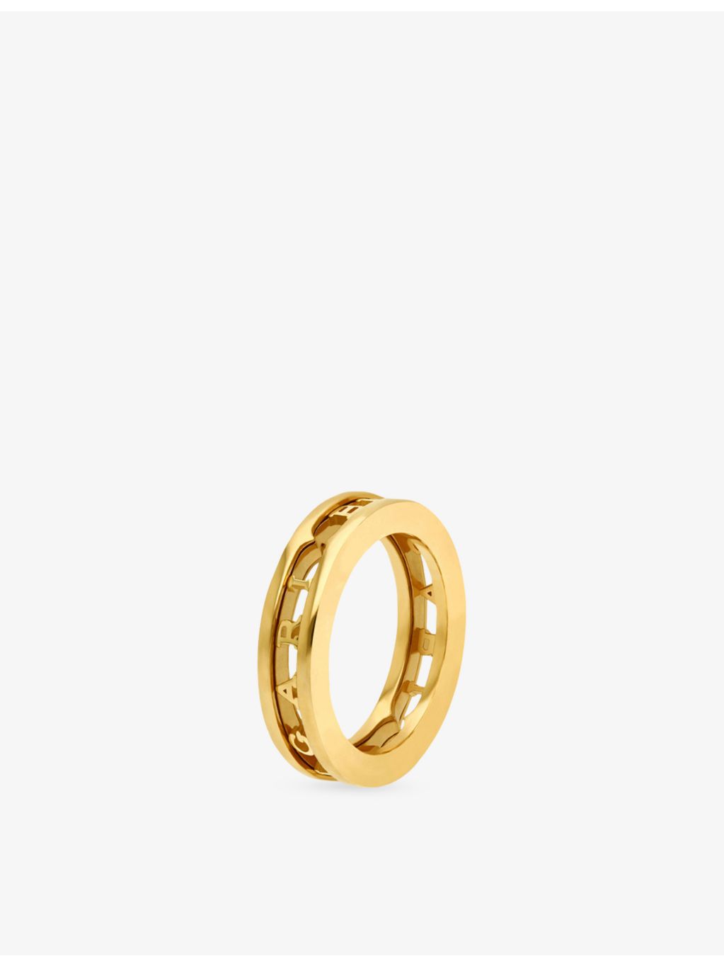 Bvlgari B.zero1 18ct yellow-gold band ring, UK version
