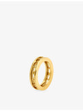 Bvlgari B.zero1 18ct yellow-gold band ring, UK version