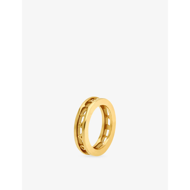 B.zero1 18ct yellow-gold band ring - 54mm