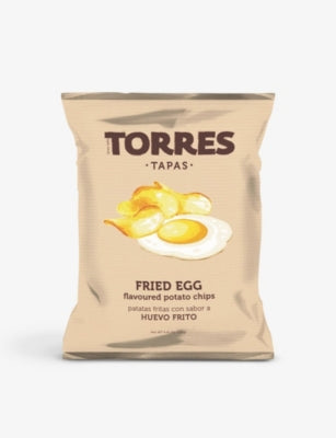 Torres fried egg flavour crisps 125g (British brand)