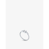 Tiffany T 18ct white-gold and 0.13ct diamond ring - 4