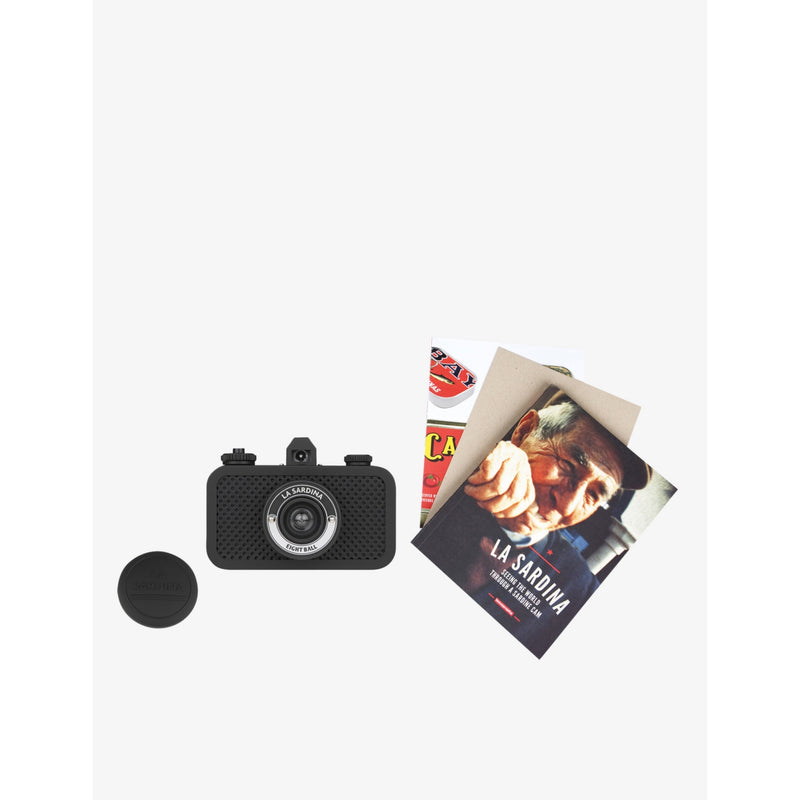 Lomography La Sardina 8Ball Edition camera, imported from the UK