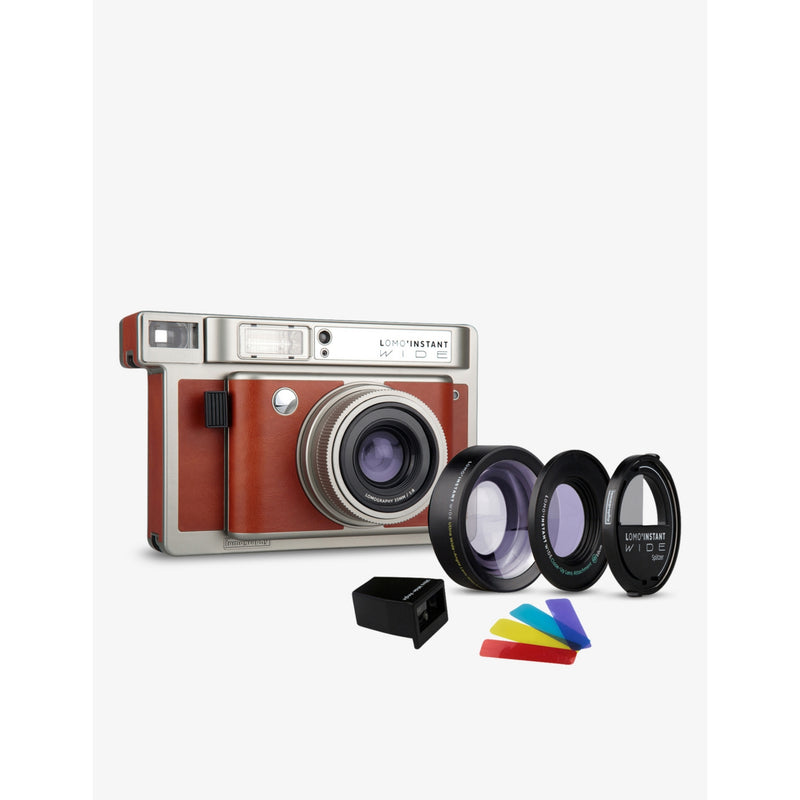 Lomo'Instant Wide Central Park camera with lenses, imported from the UK