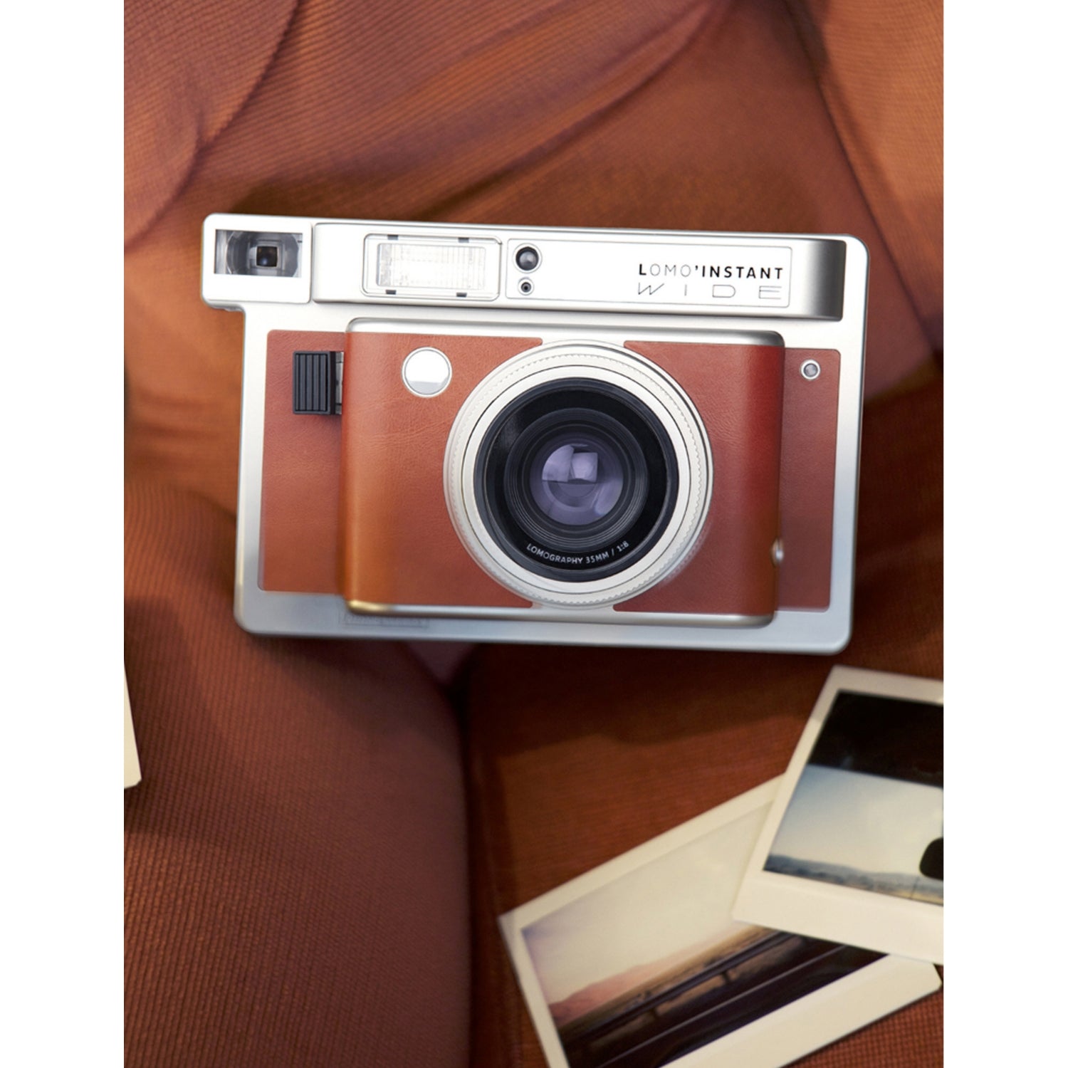 Lomo'Instant Wide Central Park camera with lenses, imported from the UK