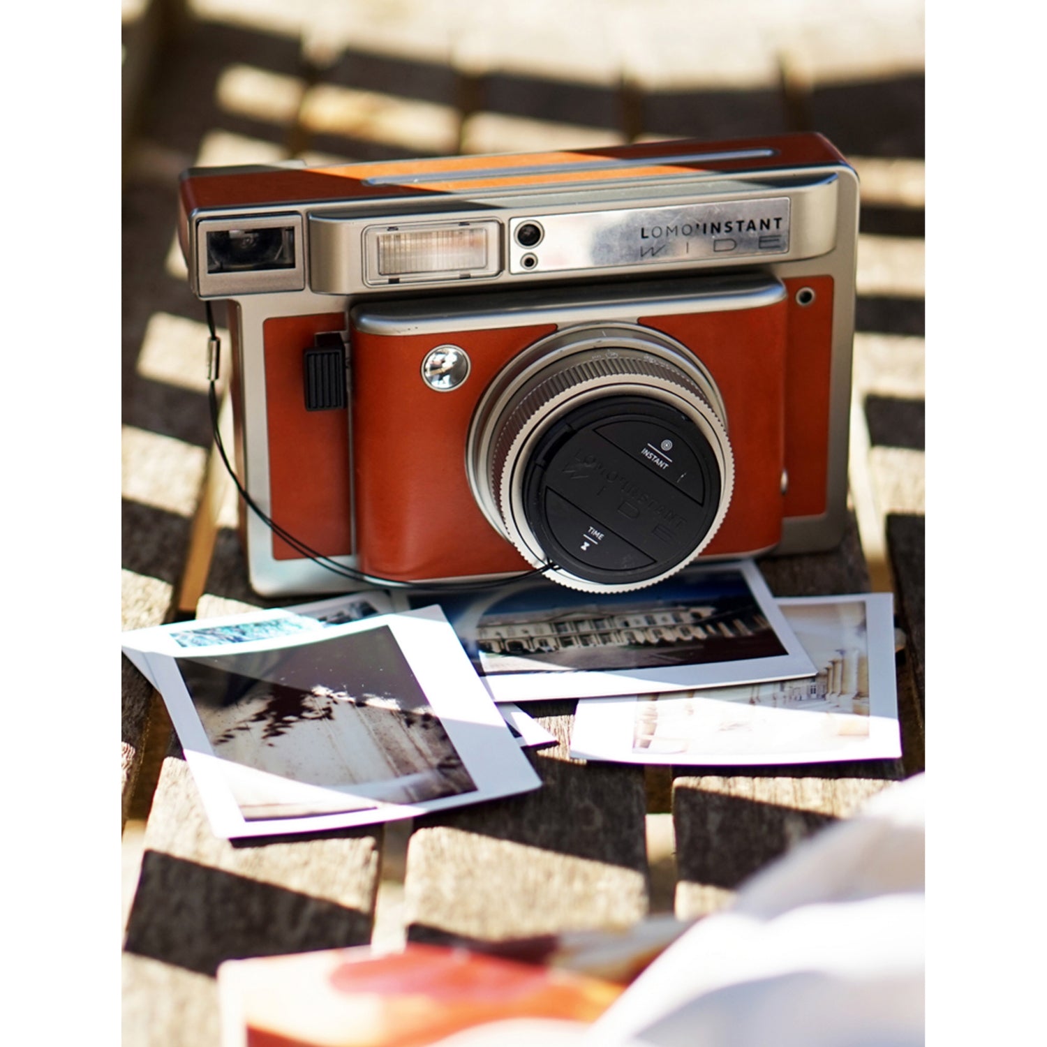 Lomo'Instant Wide Central Park camera with lenses, imported from the UK
