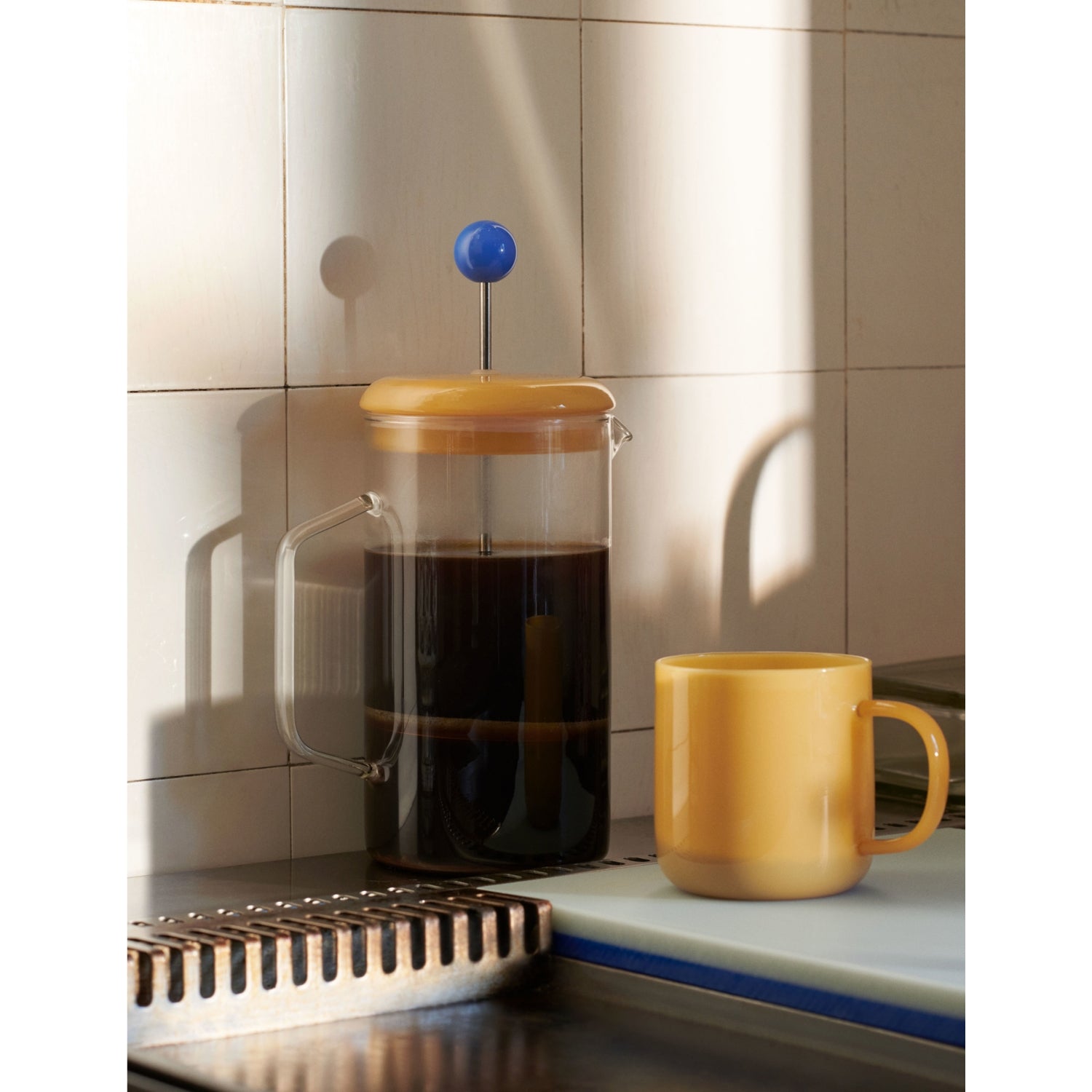 HAY borosilicate glass French press 1L, UK version